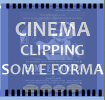 Clique aqui para conhecer (ou lembrar) e curtir, matérias sobre o premiado documentário de Joaquim Assis, SOM E FORMA 
Descrevemos para você: sob fundo azulado esmaecido com o cartaz da exibição da Live sobre o filme em 2021 no canal da Realizamos Artes no youtube, está escrito em letras brancas: CINEMA CLIPPING SOM E FORMA